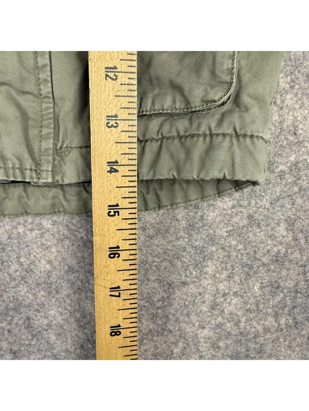 Osh Kosh B’Gosh Toddler Full Zip Snap Jacket Hooded Insulated Green 18 Months f
